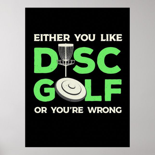 Affiche You Like Disc Golf (Devant)
