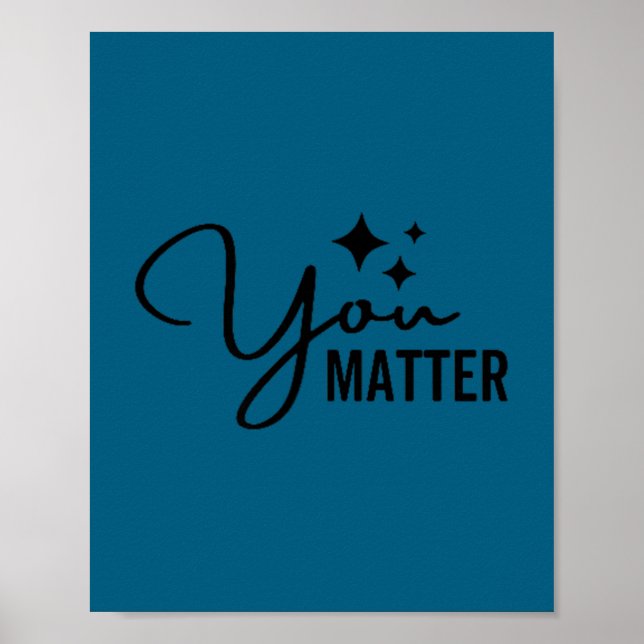 Affiche You Mental Health Awareness Month Suicide Preventi (Devant)