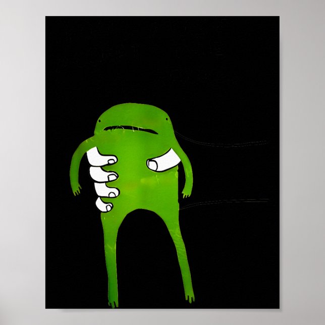 Affiche You Must Accept The Frog Funny Meme  (Devant)