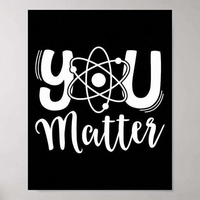 Affiche You Problem Science Teacher Chemistry Biology Kind (Devant)
