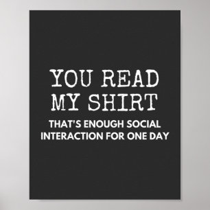 Affiche you read thats enough