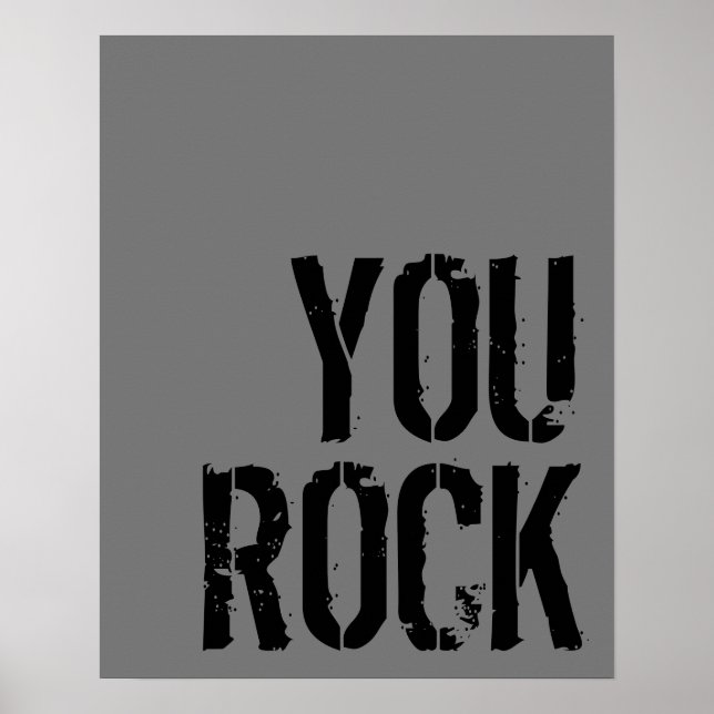 Affiche You Rock - (Devant)