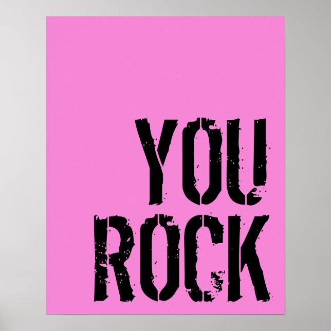 Affiche You Rock - (Devant)