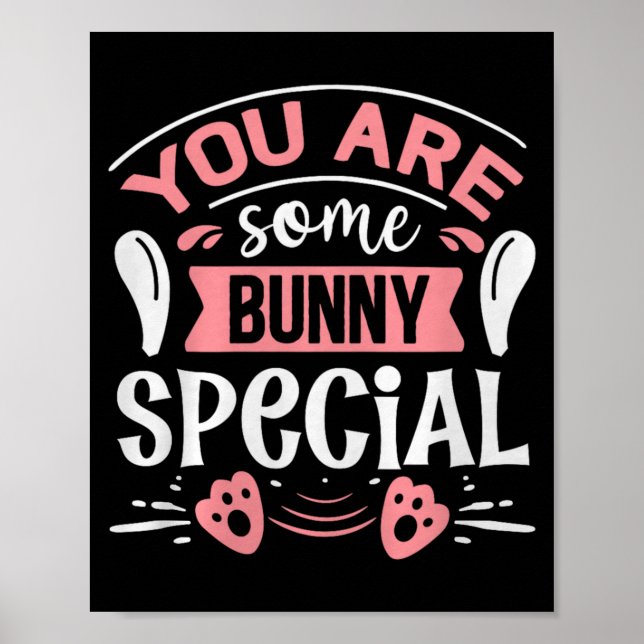 Affiche You Some Bunny Special Premium Tri-blend  (Devant)