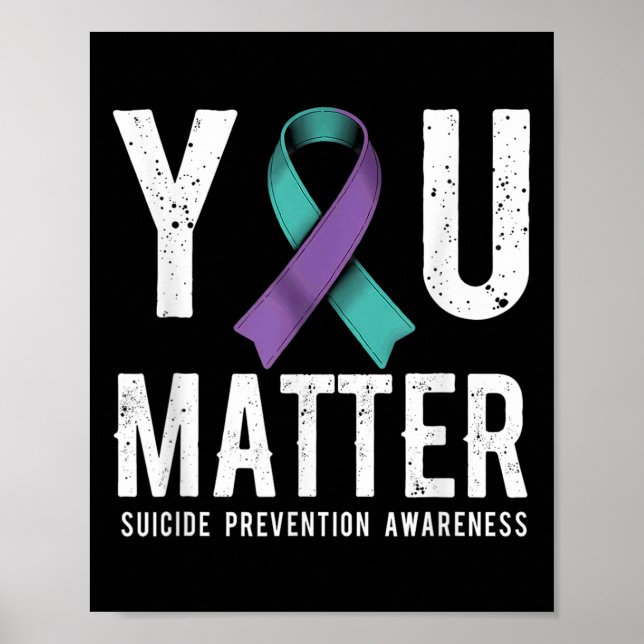 Affiche You Suicide Prevention Awareness  (Devant)