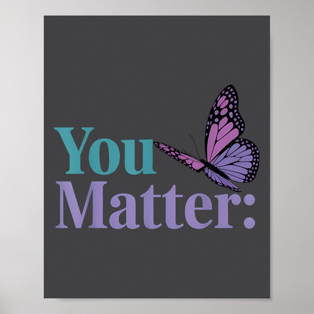 Affiche You Suicide Prevention Awareness Mental Health  (Devant)