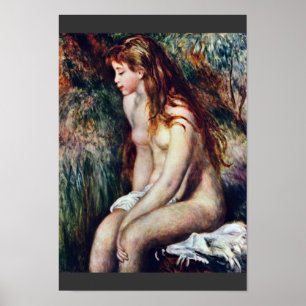 Affiche Young Bather De Pierre-Auguste Renoir