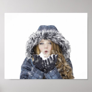 Affiche Young beautiful girl