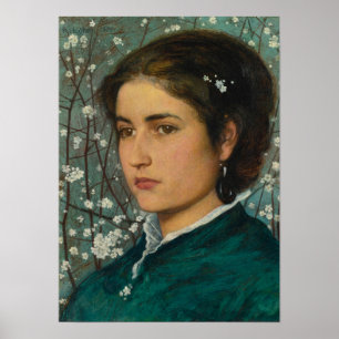 Affiche Young Beauty (Elegant Woman) (Portrait féminin)