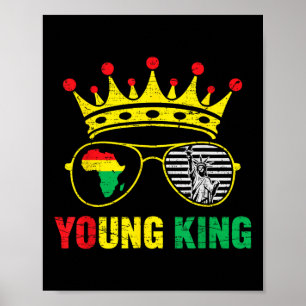 Affiche Young Junet1865 King Freedom African 19 juin