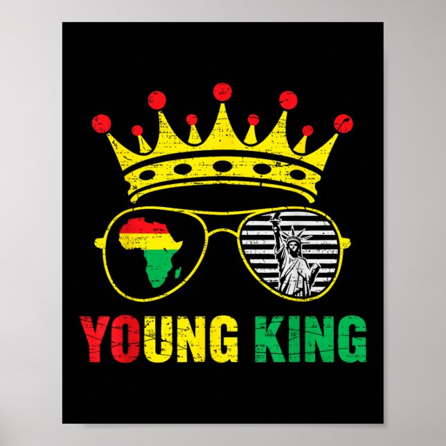 Affiche Young Junet1865 King Freedom African 19 juin (Devant)