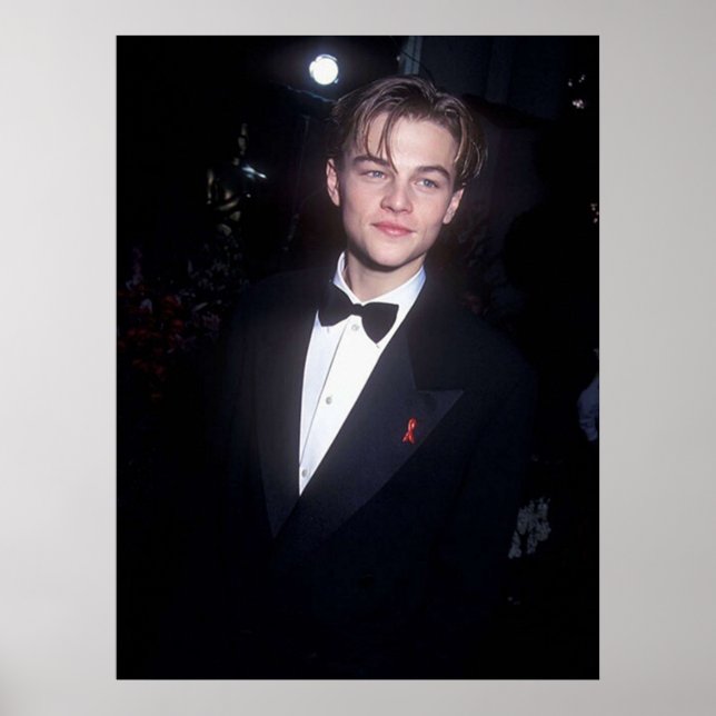 Affiche Young Leonardo Di Caprio (Devant)