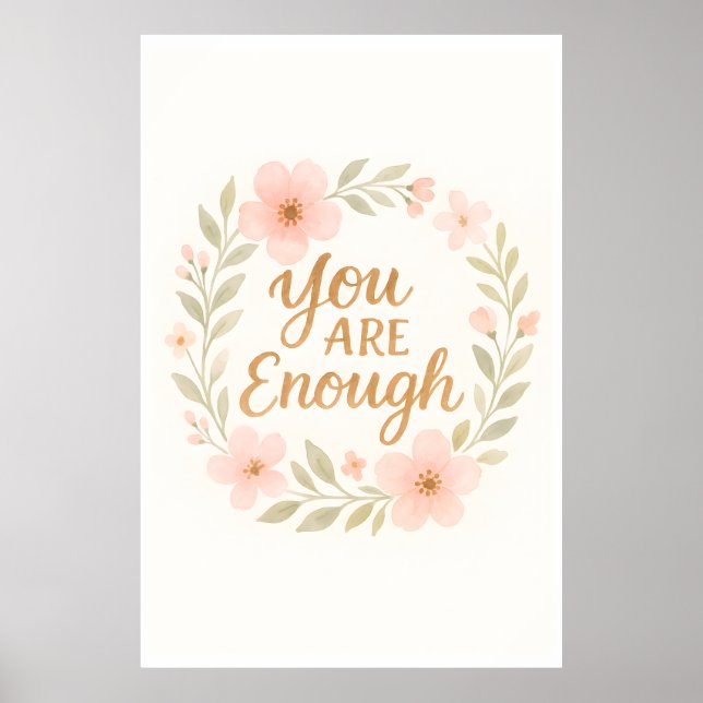 Affiche Your enough  (Devant)