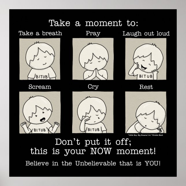 Affiche Your NOW Moment (Devant)