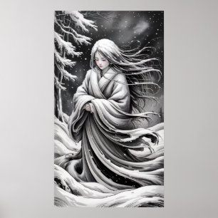 Affiche Yuki-Onna : L'esprit de la neige
