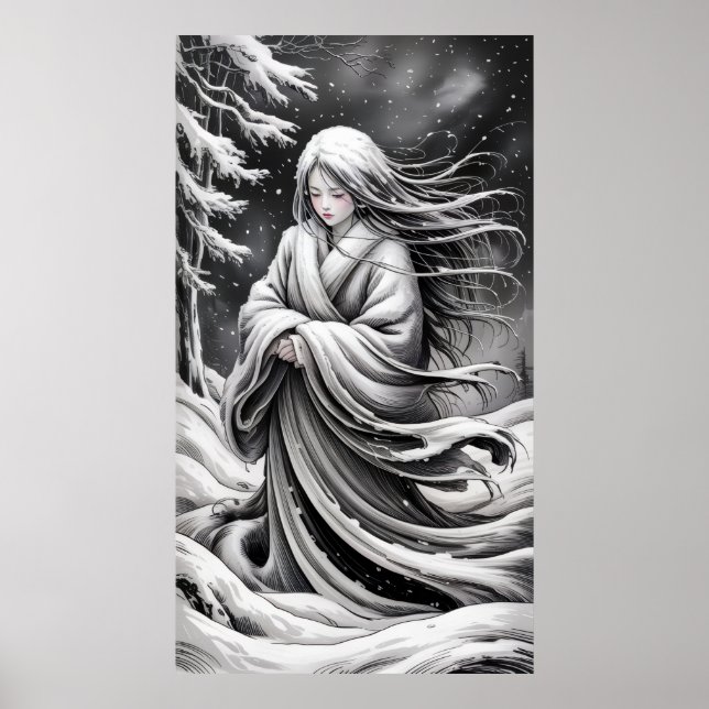 Affiche Yuki-Onna : L'esprit de la neige (Devant)