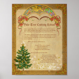 AFFICHE YULE TREE COUPER RITUEL