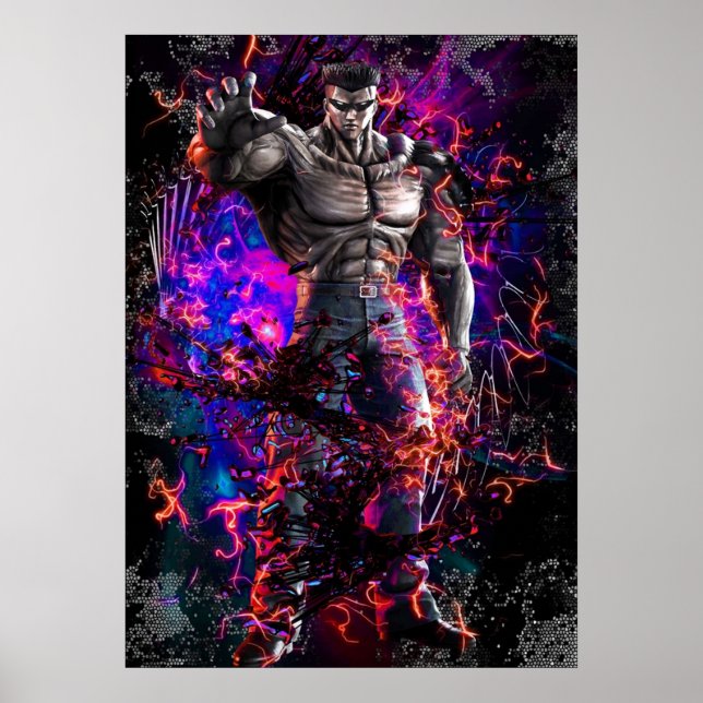 Affiche Yuyu Hakusho toguro (Devant)