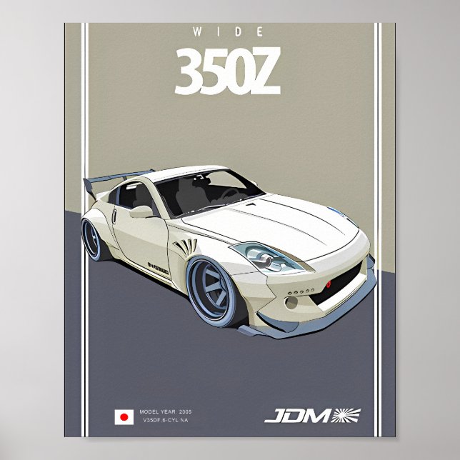 Affiche Z33 à carrosserie large (Devant)
