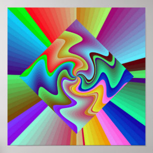 Affiche Zag Diamond Zig