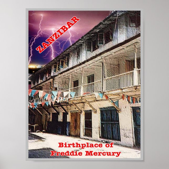 Affiche Zanzibar - Tanzanie - (Devant)