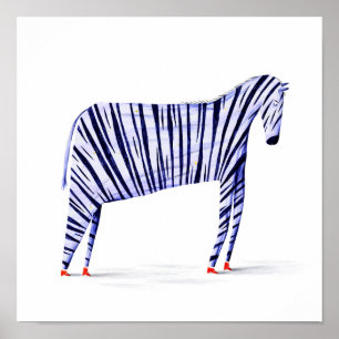 Affiche Zebra