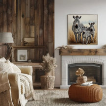 Zebra Family Cute and Endeding Wildlife