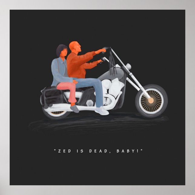 Affiche Zed est mort (Devant)