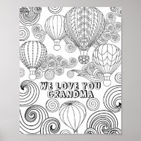 Zen Doodle Art tournois Ballons Couleur Adulte