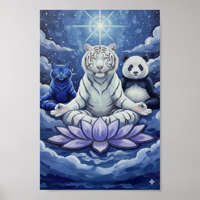 Affiche ZenAnimalPortrait (Devant)