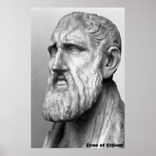 Affiche Zeno de Citium / Philosophe grec /