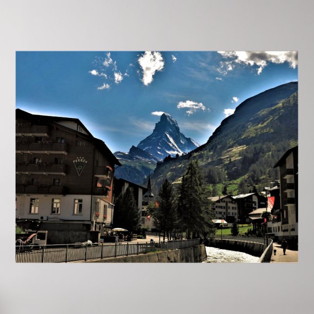 Affiche Zermatt (Devant)