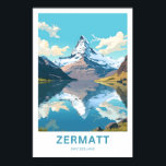 Affiche Zermatt Suisse Imprimer<br><div class="desc">Belle impression moderne célébrant Zermatt Suisse.</div>