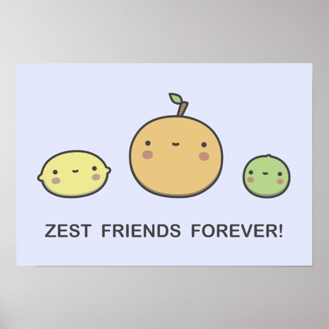 Affiche Zest Friends Forever ! (Devant)