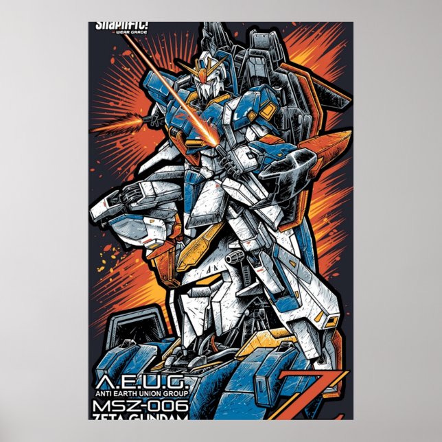 Affiche Zeta Gundam (Devant)