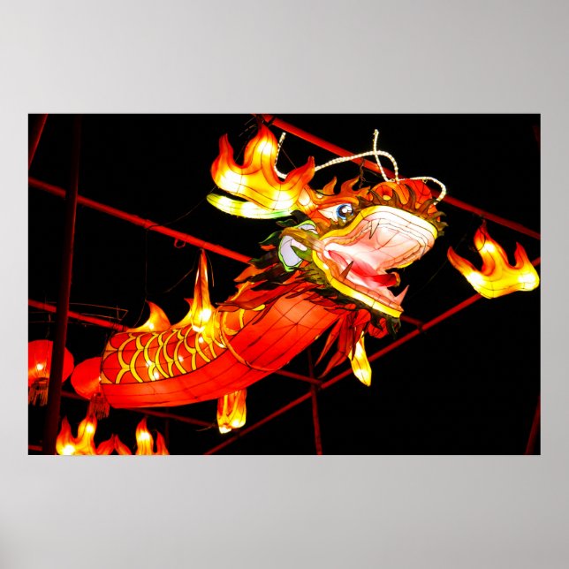Affiche Zhulong Fire Dragon  (Devant)