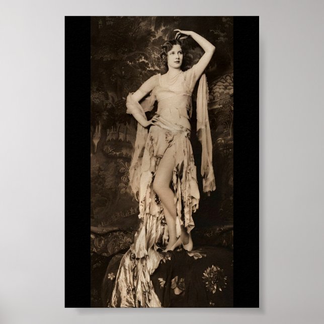 Affiche Ziegfeld Follies Girl Blanche Satchell .. 1920 (Devant)