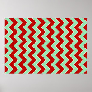 Affiche Zigzag de Noël