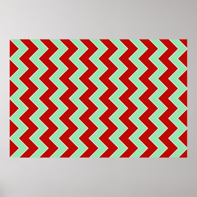 Affiche Zigzag de Noël (Devant)