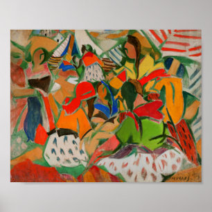 Affiche Zíngaras   Rafael Barradas