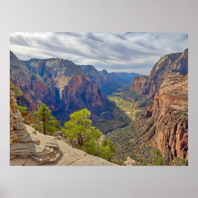 Affiche Zion Canyon | Utah (Devant)