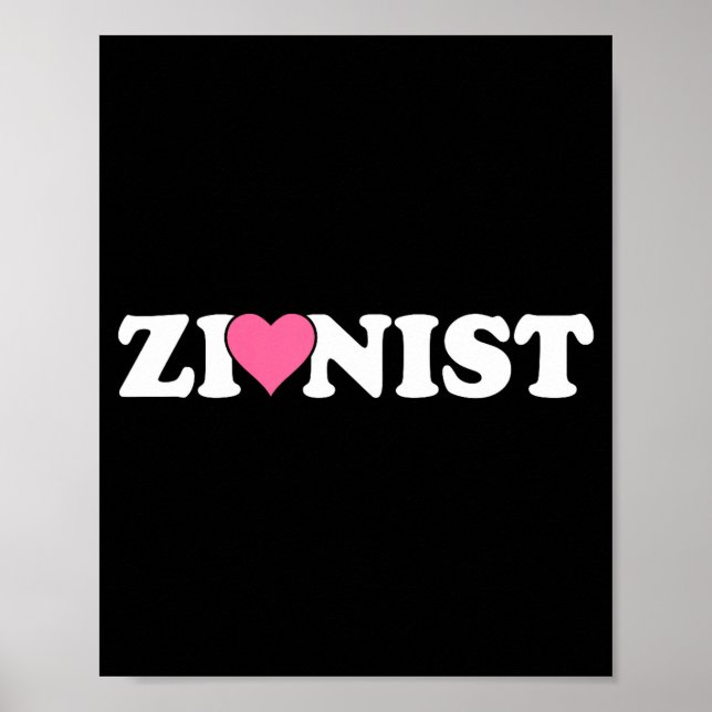 Affiche Zionist Funny Valentine Day Retro Love Meme Family (Devant)
