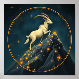 Affiche Zodiac Capricorne