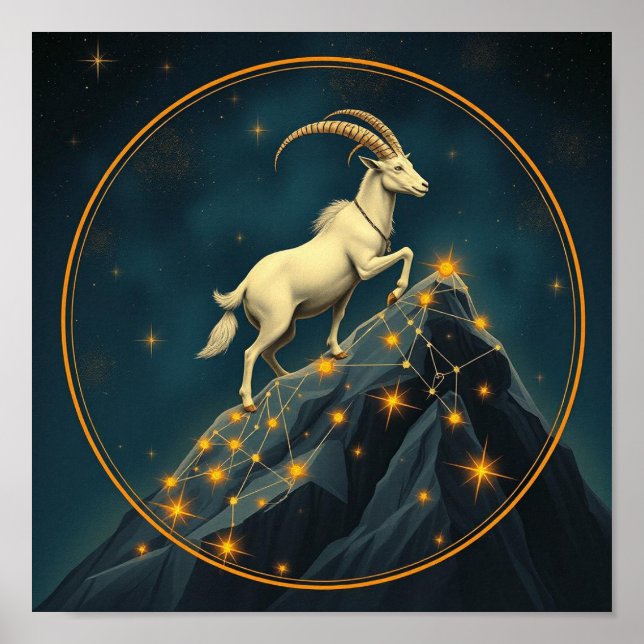 Affiche Zodiac Capricorne (Devant)