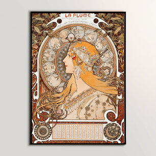 Affiche Zodiac : Le chef-d'oeuvre Art Nouveau emblématique