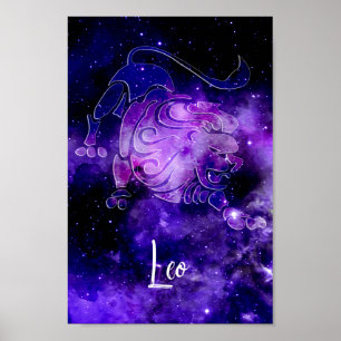 Affiche Zodiac : Leo