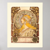 Zodiac par Alphonse Mucha