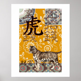 Affiche Zodiaque chinois