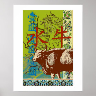 Affiche Zodiaque chinois