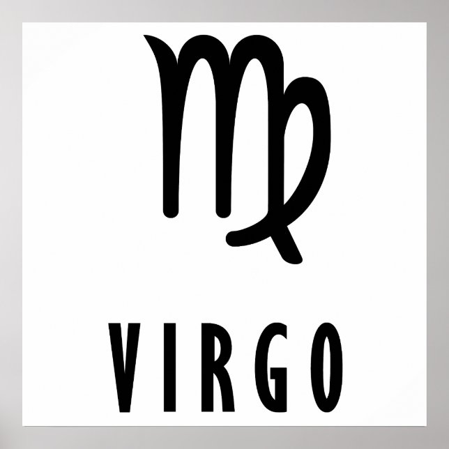 Affiche Zodiaque virgo (Devant)